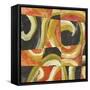 Fire and Slate II-Lisa Choate-Framed Stretched Canvas