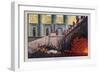 Fire and Water, the Magic Flute, 1816-Karl Friedrich Schinkel-Framed Giclee Print