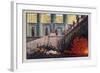 Fire and Water, the Magic Flute, 1816-Karl Friedrich Schinkel-Framed Giclee Print