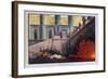 Fire and Water, the Magic Flute, 1816-Karl Friedrich Schinkel-Framed Giclee Print