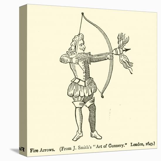 Fire Arrows-null-Stretched Canvas