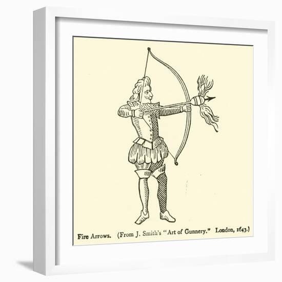 Fire Arrows-null-Framed Premium Giclee Print