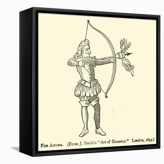 Fire Arrows-null-Framed Stretched Canvas