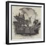 Fire at Boston-null-Framed Giclee Print