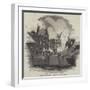 Fire at Boston-null-Framed Giclee Print