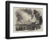 Fire at Bramah's Factory, Pimlico-null-Framed Giclee Print