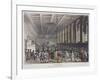 Fire at Custom House, London, 1814-Frederick Calvert-Framed Giclee Print