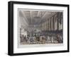 Fire at Custom House, London, 1814-Frederick Calvert-Framed Giclee Print