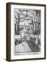 Fire at Doge's Palace in Venice, 1577, Italy, 16th Century-null-Framed Giclee Print