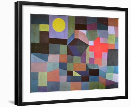 Fire at Full Moon, 1933-Paul Klee-Framed Art Print