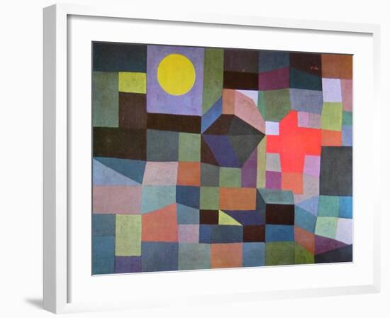 Fire at Full Moon, 1933-Paul Klee-Framed Art Print