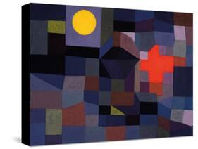 Fire at Full Moon-Paul Klee-Stretched Canvas