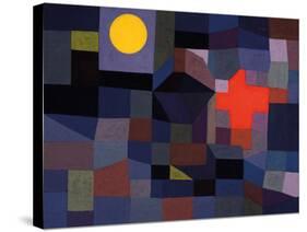 Fire at Full Moon-Paul Klee-Stretched Canvas