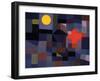 Fire at Full Moon-Paul Klee-Framed Premium Giclee Print