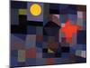 Fire at Full Moon-Paul Klee-Mounted Premium Giclee Print