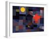 Fire at Full Moon-Paul Klee-Framed Giclee Print