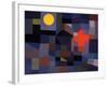 Fire at Full Moon-Paul Klee-Framed Giclee Print
