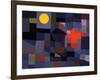 Fire at Full Moon-Paul Klee-Framed Giclee Print