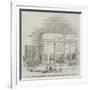 Fire at Goulston's Manufactory, Old Kent Road-null-Framed Giclee Print