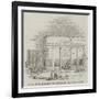 Fire at Goulston's Manufactory, Old Kent Road-null-Framed Giclee Print