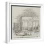 Fire at Goulston's Manufactory, Old Kent Road-null-Framed Giclee Print