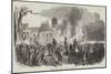 Fire at Kroll's Gardens, Berlin-null-Mounted Giclee Print