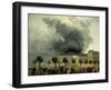 Fire at Palais Royal Opera, France, 1781-Ignazio Danti-Framed Giclee Print