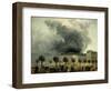 Fire at Palais Royal Opera, France, 1781-Ignazio Danti-Framed Giclee Print