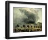 Fire at Palais Royal Opera, France, 1781-Ignazio Danti-Framed Giclee Print