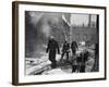 Fire at St. Katherine�S Docks During the Blitz-Robert Hunt-Framed Photographic Print