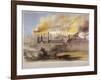 Fire at the Armoury in the Tower of London, October 1841-Thomas Colman Dibdin-Framed Giclee Print