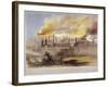 Fire at the Armoury in the Tower of London, October 1841-Thomas Colman Dibdin-Framed Giclee Print