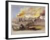 Fire at the Armoury in the Tower of London, October 1841-Thomas Colman Dibdin-Framed Giclee Print