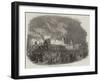 Fire at the Central District Schools, Sutton-null-Framed Giclee Print