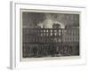 Fire at the Governor's House, Bruges-null-Framed Giclee Print