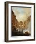 Fire at the Opera House of the Palais-Royal in 1781-Hubert Robert-Framed Giclee Print