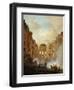 Fire at the Opera House of the Palais-Royal in 1781-Hubert Robert-Framed Giclee Print