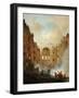 Fire at the Opera House of the Palais-Royal in 1781-Hubert Robert-Framed Giclee Print