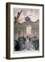 Fire at the Opera, Paris, 1894-Oswaldo Tofani-Framed Giclee Print