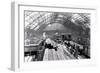 Fire at the Pennsylvania Railroad, Philadelphia, Pennsylvania-null-Framed Art Print