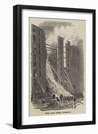 Fire, Back Goree, Liverpool-null-Framed Giclee Print