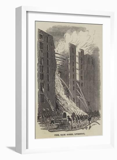 Fire, Back Goree, Liverpool-null-Framed Giclee Print