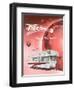 Fire-Ball Travel Trailer-null-Framed Art Print