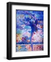 Fire Bird Rehearsal-John Asaro-Framed Giclee Print