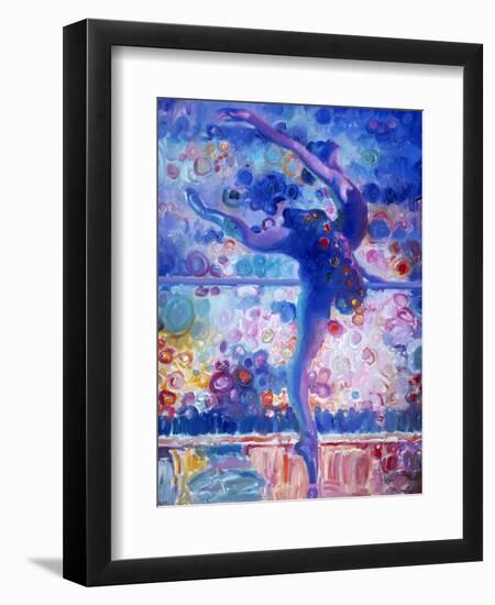 Fire Bird Rehearsal-John Asaro-Framed Giclee Print