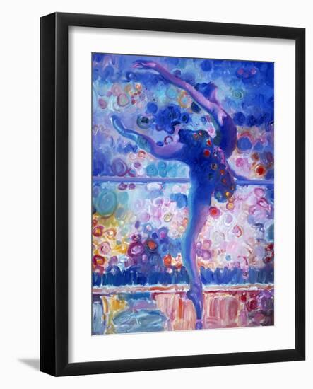 Fire Bird Rehearsal-John Asaro-Framed Giclee Print