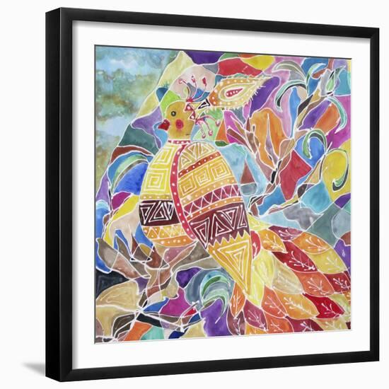 Fire Bird-Lauren Moss-Framed Giclee Print