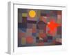 Fire by Moonlight, 1933-Paul Klee-Framed Giclee Print