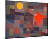 Fire by Moonlight, 1933-Paul Klee-Mounted Giclee Print
