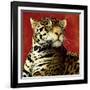 Fire Cat-Will Bullas-Framed Giclee Print